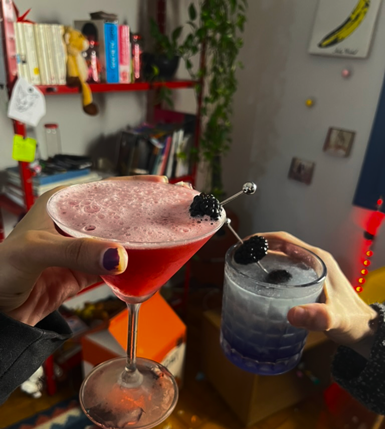 Colorful cocktails