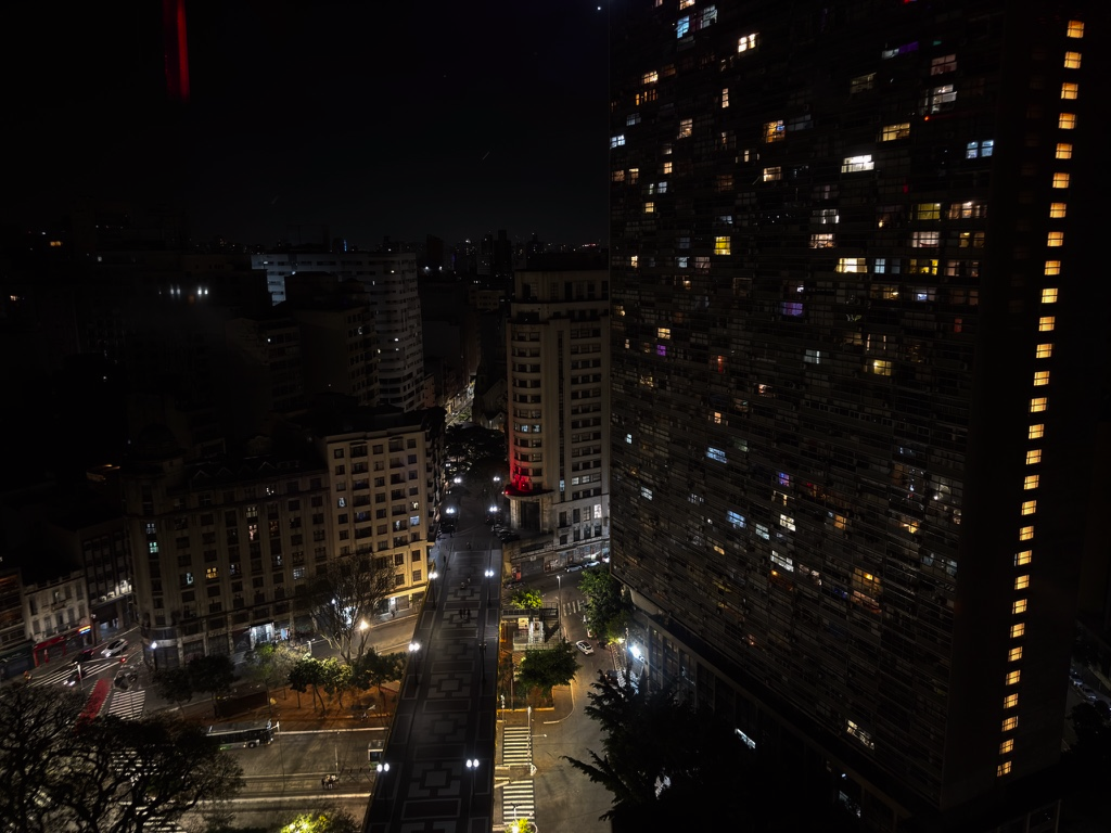 São Paulo at night